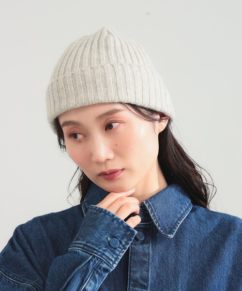 KIJIMA TAKAYUKI カシミヤ ニットキャップ KIJIMA TAKAYUKI（キジマ