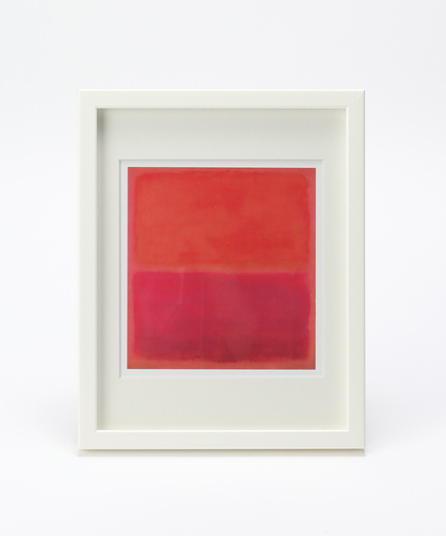 マーク・ロスコ B2白パネルアルミフレーム マーク・ロスコ アート