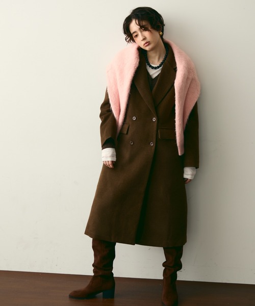 セール】裏キルティングチェスターコート（チェスターコート）｜Trish