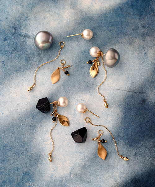 agete（アガット）の「【2015 WINTER限定】K10ピアスセット