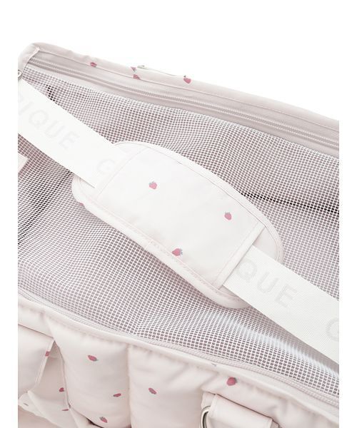 CAT&DOG】ストロベリー柄ミニサイズキャリーバッグ（ペット用キャリー