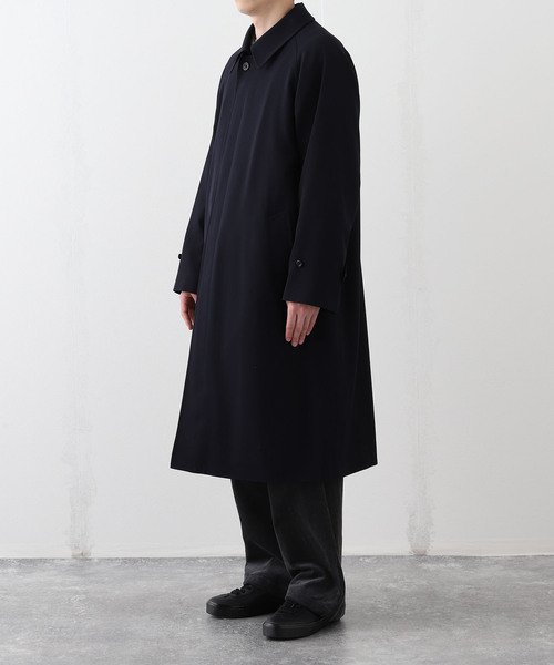 Aquascutum for JOURNAL STANDARD EX WOOL GABARDINE BALMACHAN COAT