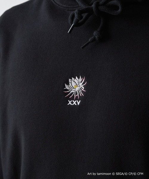 25時、ナイトコードで。 x ZOZOTOWN フラワーモチーフ フーディ