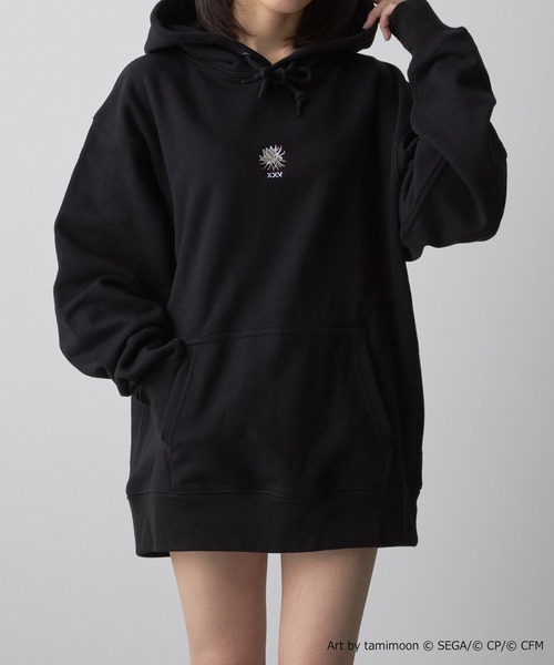 25時、ナイトコードで。 x ZOZOTOWN フラワーモチーフ フーディ