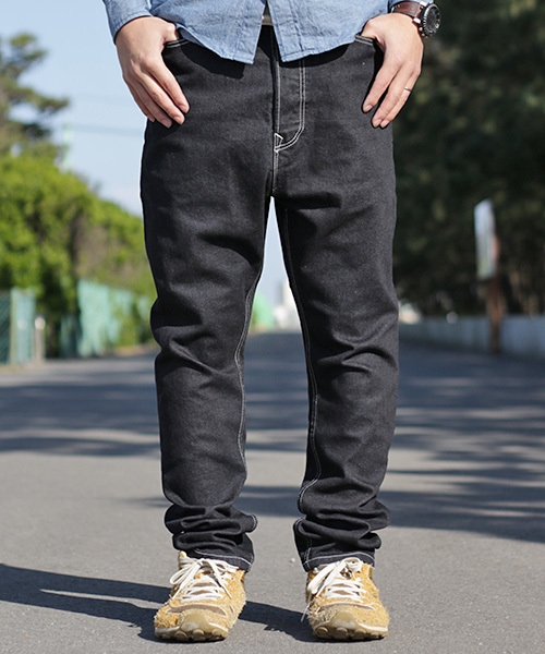 ネイタルデザイン】S600-s サルエルデニムストレッチ / S600-s Sarouel