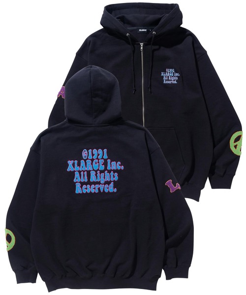 DAISY ZIP HOODED SWEAT（パーカー）｜XLARGE（エクストララージ）の