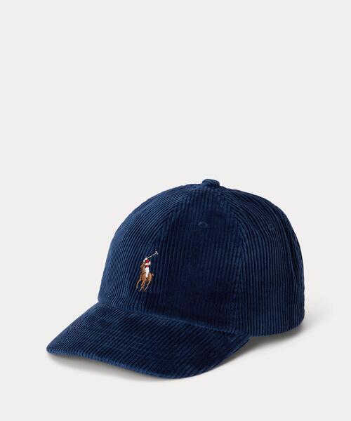 セール】コーデュロイ ボール キャップ（キャップ）｜POLO RALPH