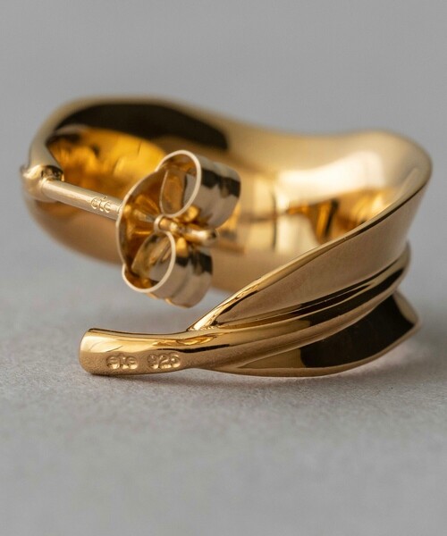 リーフ フープピアス（ピアス（両耳用））｜ete（エテ）のファッション