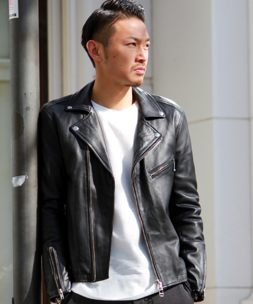 JOURNAL STANDARD 【M】シングルライダースジャケット JOURNALSTANDARD