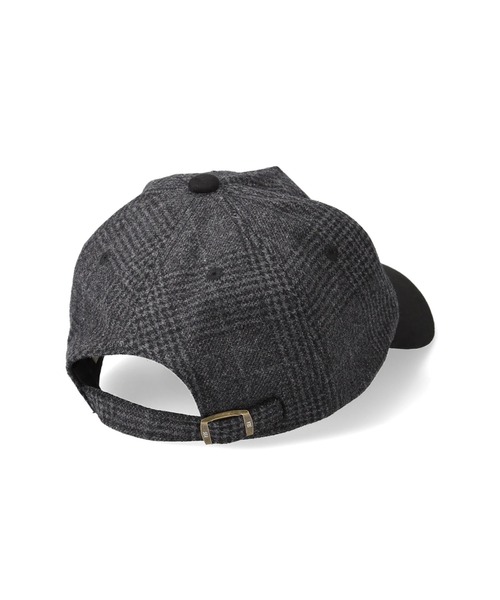 SEA LOGO SUEDE CHECK CAP（キャップ）｜WIND AND SEA（ウィンダンシー