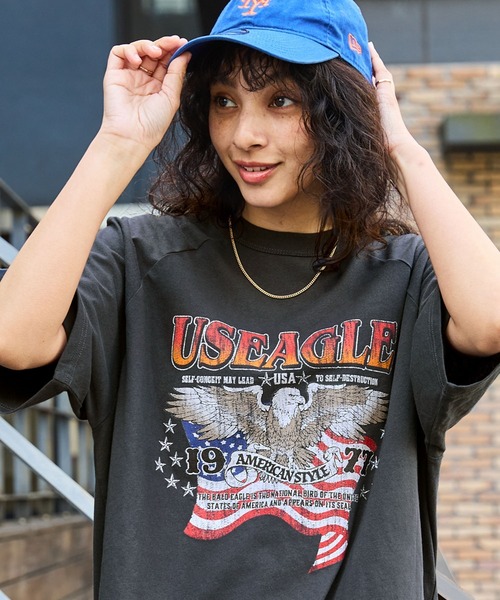 BARK MANHATTAN】ヴィンテージライクデザイン オーバーサイズラグラン