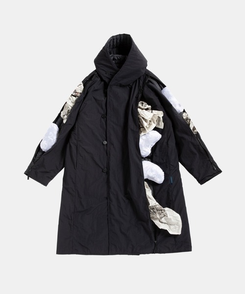 セール】Kosuke Tsumura X Lavenham Layered Reversible Coat Mens