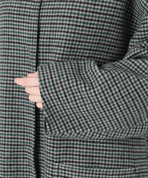 S120ブレンドリバーシブルミドル丈コート（その他アウター）｜B.C