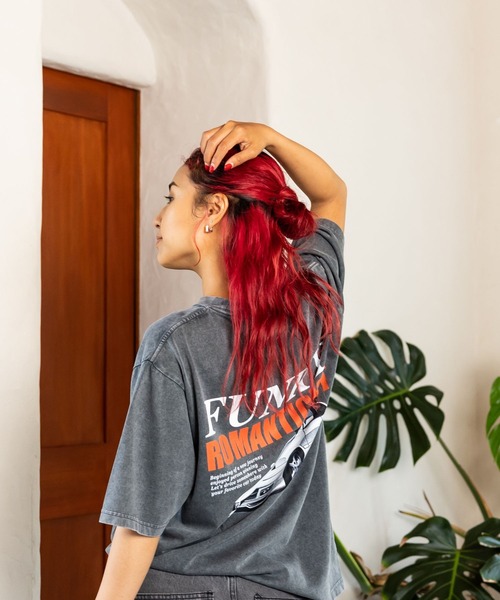 セール】【大橋リナさんコラボ】SNOWカープリント半袖Tシャツ（Tシャツ