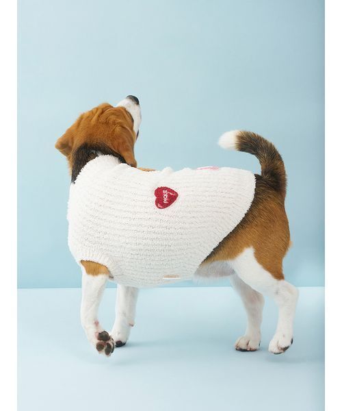 セール】【CAT&DOG】ベビモコベアサガラ刺繍プルオーバー（ペット