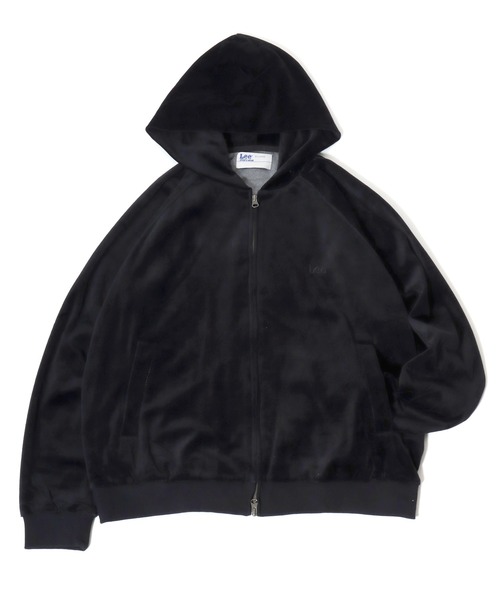セール】2025AW Lee/リー VELOR ZIP UP HOODIE JACKET ベロア ワン