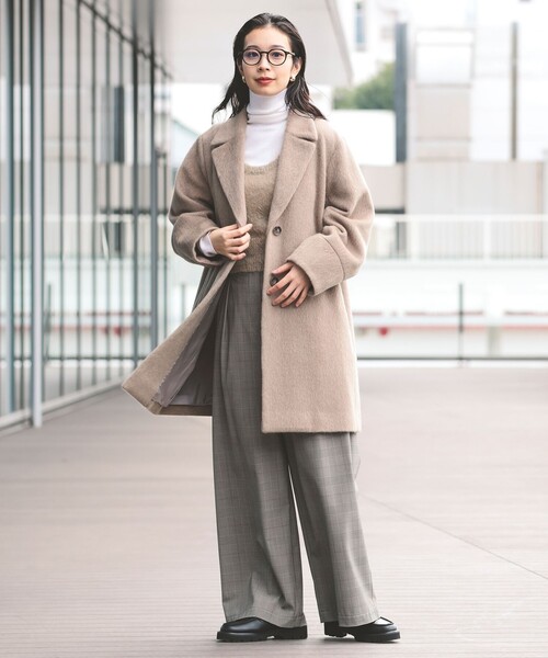 Demi-Luxe BEAMS（デミルクス ビームス）の「キッドモヘヤ シャギー