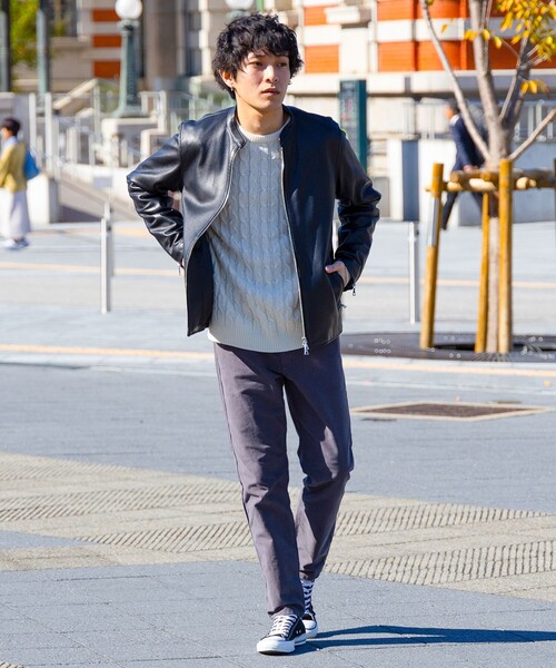 BEAMS HEART（ビームスハート）の「リアルレザー シングルライダース