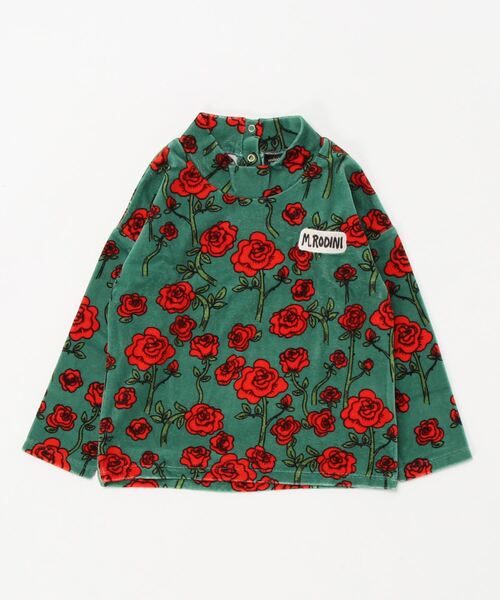 Mini Rodini（ミニロディーニ）の「mini rodini / バラ フリース プル
