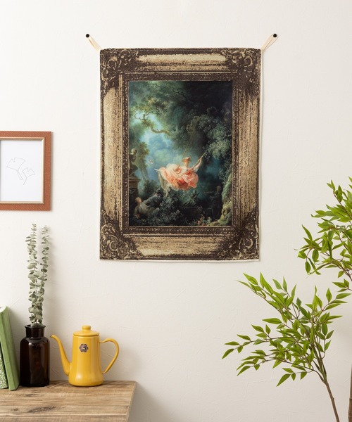 ファブリックポスター 名画アート額縁デザイン（ポスター/アート