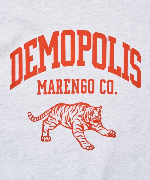 セール】タイガープリントTシャツ/カレッジプリントTシャツ/TORA T