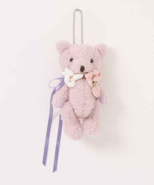 セール】桜Teddyぬいぐるみコサージュ（ブローチ/コサージュ）｜PINK