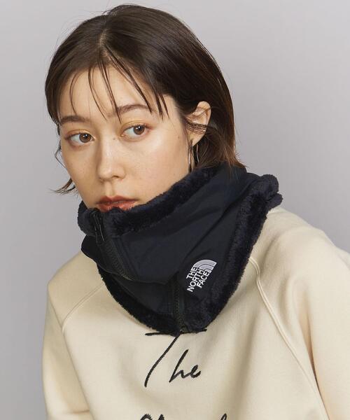 ノースフェイスパープルレーベルPOLARTEC リバーシブル ネック