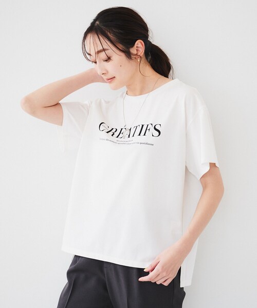 セール】ロゴTシャツ（Tシャツ/カットソー）｜UNTITLED（アンタイトル