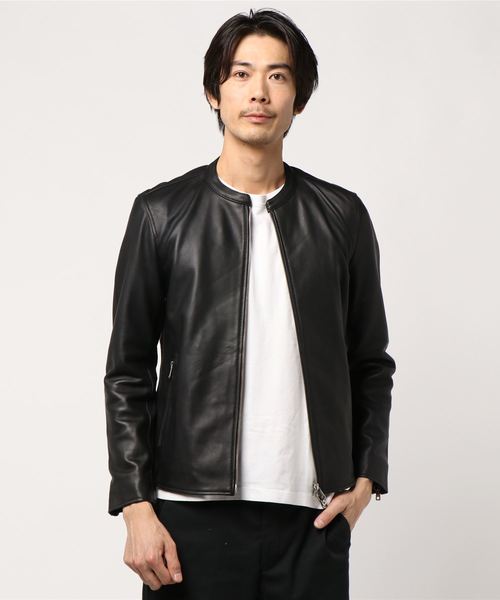 UNITED TOKYO ラムレザーシングルライダース