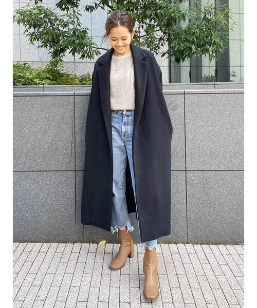 アングリッド Ungrid ルーズシルエットチェスターコート （ミディアム