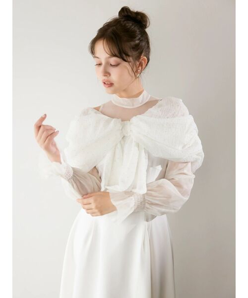 セール】ビッグリボンドレス（ドレス）｜dazzlin（ダズリン）の