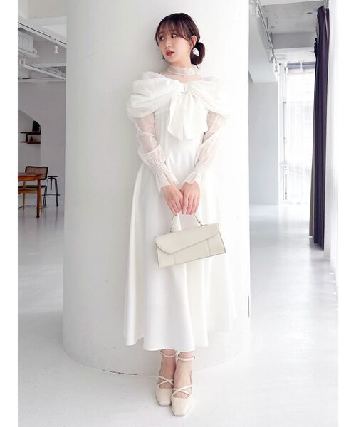 セール】ビッグリボンドレス（ドレス）｜dazzlin（ダズリン）の