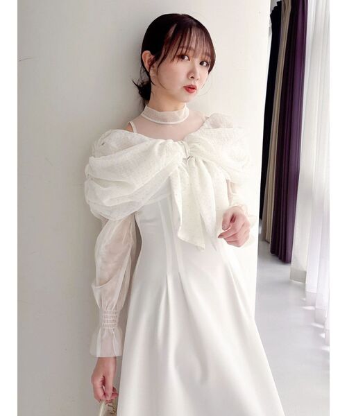 dazzlin（ダズリン）の「ビッグリボンドレス（ドレス）」 - WEAR