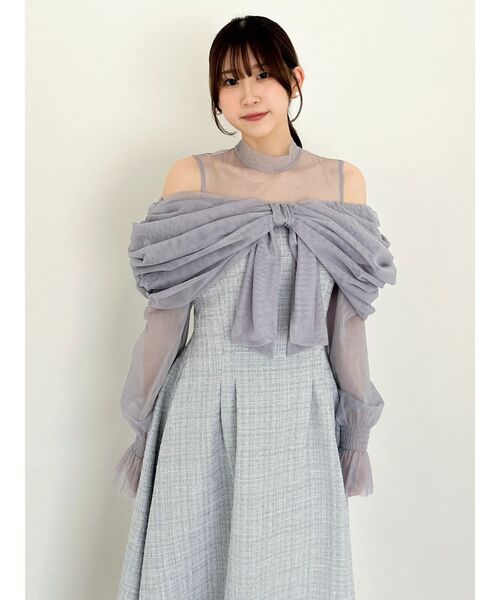 セール】ビッグリボンドレス（ドレス）｜dazzlin（ダズリン）の