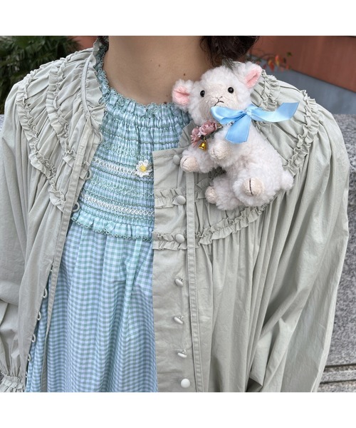 まきばのひつじぬいぐるみコサージュ羊PINKHOUピンクハウス PINK HOUSE