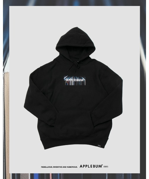 Vinyl Box Logo” Sweat Parka（パーカー）｜APPLEBUM（アップルバム