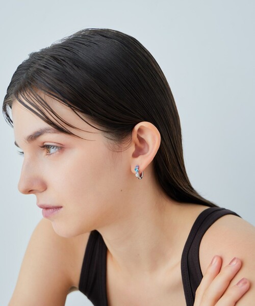 ビジュー ハグピアス（ピアス（両耳用））｜ete（エテ）のファッション