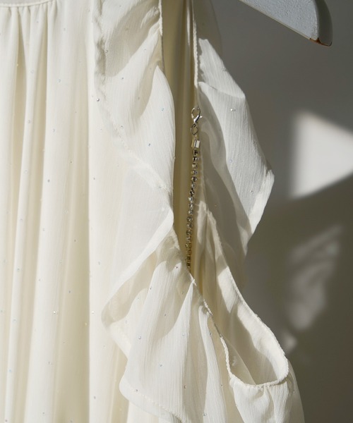 アメスリティアードロングワンピース（ワンピース）｜one after