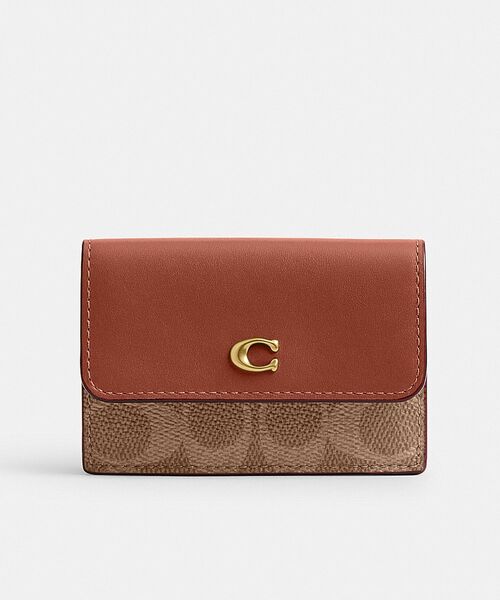 ミニ トライフォールド ウォレット・シグネチャー キャンバス（財布