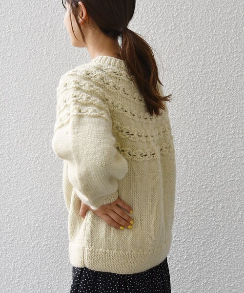 SHIPS any（シップス エニィ）の「【SHIPS any別注】NEPAL HAND KNIT