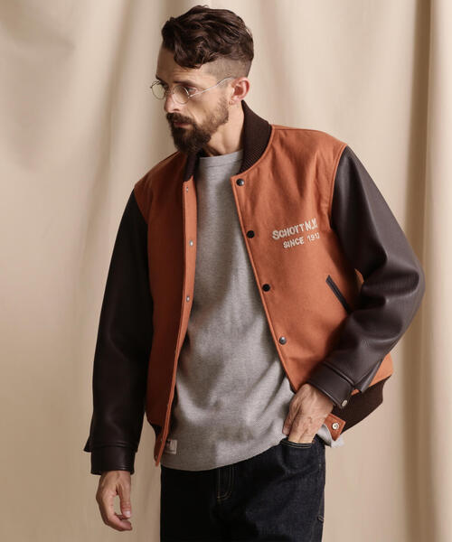 セール】Schott/ショット/×SKOOKUM/×スクーカム/STUDIUM JACKET FINEST