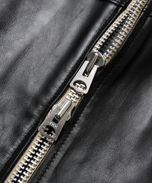 ゴートレザーシングルライダース（ライダースジャケット）｜JACKROSE