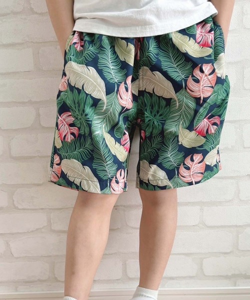 セール】接触冷感 総柄アロハショートパンツ（その他パンツ）｜ZI-ON