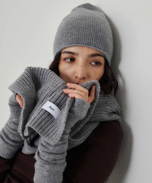 セール】【Hoaw.】カシミヤビーニー（ニットキャップ/ビーニー）｜Whim