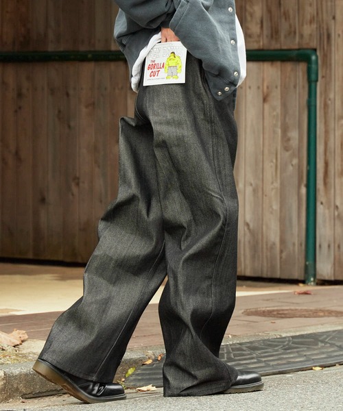 BEN DAVIS/ベンデイビス GORILLA CUT PANTS ゴリラカット 極太パンツ