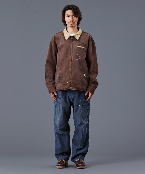 セール】Liberaiders/リベレイダース GARMENT DYED WORK JACKET