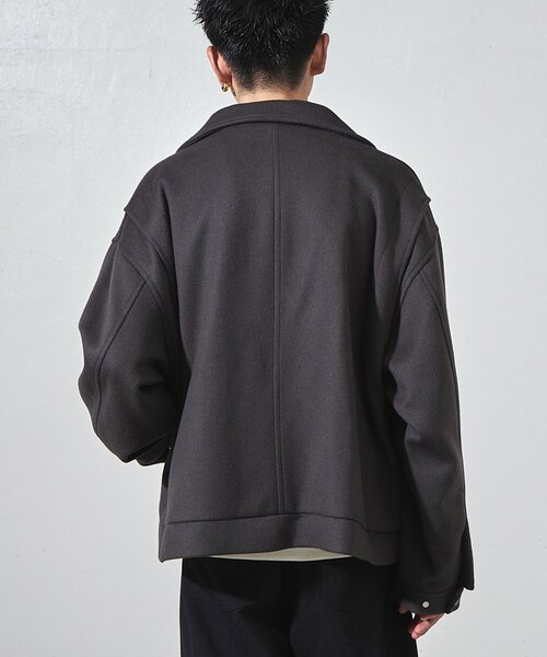 Lui's（ルイス）の「ビーバーメルトンZIPブルゾン（ブルゾン）」 - WEAR