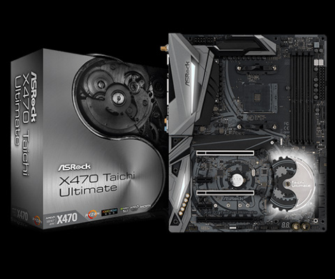 ASRock X470 Taichi Ultimate AM4 ATX AMD Motherboard - Newegg.com