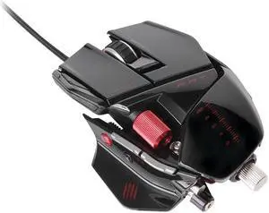 Mad Catz R.A.T.7 Gaming Mouse for PC and Mac - Gloss Black