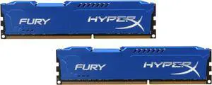 HyperX FURY 16GB (2 x 8GB) DDR3 1600 (PC3 12800) Desktop Memory